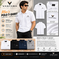 VANTARA Men’s Polo T-Shirt – Classic Style, Everyday Comfort